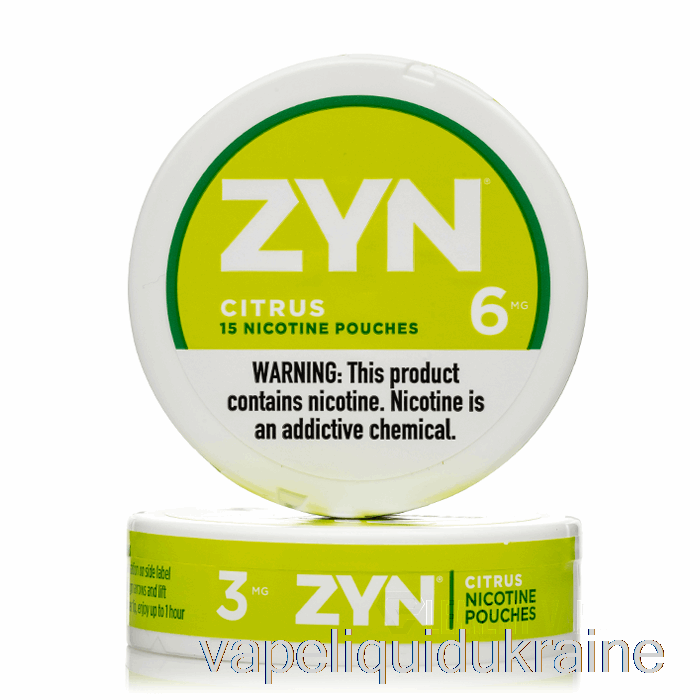 Vape Ukraine ZYN Nicotine Pouches - CITRUS 3mg (5-PACK)